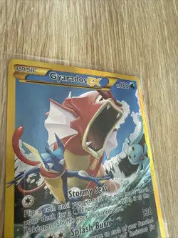 Gyarados EX 123/122 XY BREAKpoint 2016 Secret Holo Rare SHINY Pokemon Card TCG - Image 2