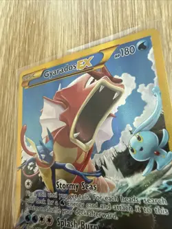 Gyarados EX 123/122 XY BREAKpoint 2016 Secret Holo Rare SHINY Pokemon Card TCG - Image 3