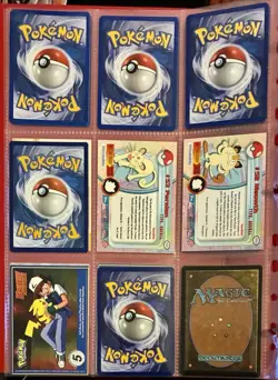 Vintage Pokemon Card Collection - No Binder Lot 5 Pages - Holo - Modern LP/NM - Image 4