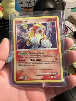 Pokemon Secret Wonders LP Entei SW 4/132 - Rare Collectible Trading Card Game - Image 1