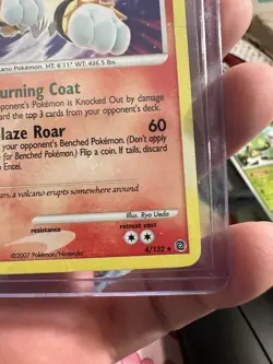 Pokemon Secret Wonders LP Entei SW 4/132 - Rare Collectible Trading Card Game - Image 5
