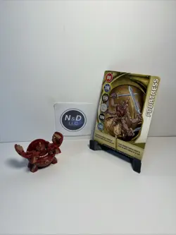 Bakugan Pyrus 680G Fortress Figure Battle Brawlers W/Card RARE - Image 1