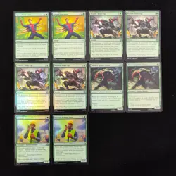2025 Magic The Gathering MTG Marvel SPM EN #U Foil Grow Extra Arms Lot*10 AK001 - Image 1