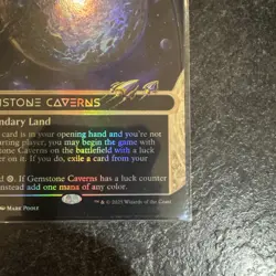 Gemstone Caverns (0016) (Borderless) Edge of Eternities: Stellar Sights Foil - Image 5