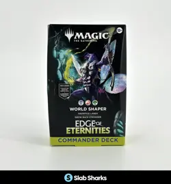 MAGIC THE GATHERING EDGE OF ETERNITIES WORLD SHAPER SEALED COMMANDER DECK - Image 1