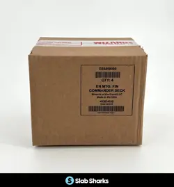 MAGIC THE GATHERING MTG COMMANDER DECK SEALED CASE 4 BOXES - Image 1