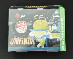 Magic MTG Unfinity Collector Booster Box SEALED 12 Packs 2022 Galaxy Shock Land+ - Image 1