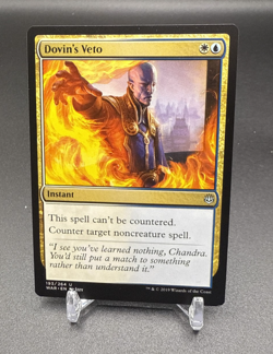 Dovin's Veto 193 War of the Spark MTG - Image 1