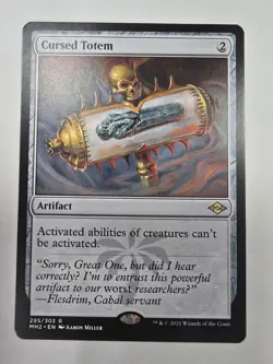 Cursed Totem Modern Horizons 2 Regular Magic The Gathering - Image 1