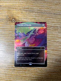 Crucible of Worlds (Galaxy Foil) SLD 2110 (Alien Auroras Secret Lair Drop) - Image 1