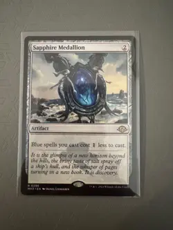 Sapphire Medallion #296 (NM) Modern Horizons 3 MH3 Magic MTG - Image 1