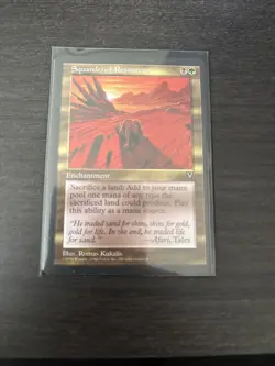 Squandered Resources MTG Magic the Gathering Visions NM Mint Condition - Image 1