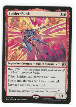 Spider-Punk - Spiderman - SPM MTG NM Regular - Image 1