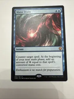 Mana Drain Commander Legends Regular Card MTG Magic The Gathering NM Near Mint - Image 1