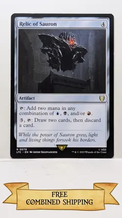 Relic of Sauron Commander: the Lord of the Rings: Tales of Middle-Earth Regular - Image 1
