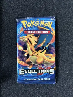 Pokemon XY Evolutions Booster Pack Sealed Charizard Art 820650801556 - Image 1