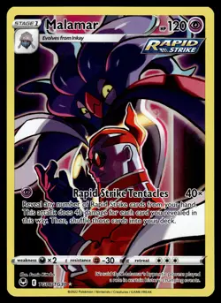 Malamar TG06/TG30 SWSH12: Silver Tempest Trainer Gallery Pokemon - Image 1