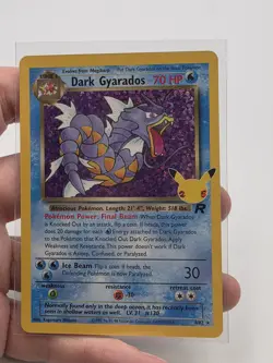 Dark Gyarados 8/82 Holo Pokemon 2022 Celebrations: Classic Collection NM - Image 1