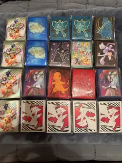 Pokemon TCG Various Sets ETB Deck Sleeves Sealed LOT Of 20 - Image 1