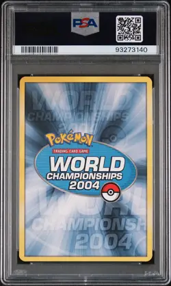 2004 POKEMON WORLD CHAMPIONSHIPS PROMO ROCKY BEACH #59 MUDKIP PSA 9 - Image 2