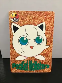 Mr. Mime & Jigglypuff Pocket Monsters Holo Prism Vending Sticker #1155 - Image 2