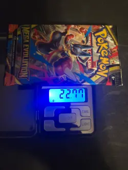 Heavy 22.77 Pokemon Mega Evolution Booster Pack New Factory Sealed - Image 1