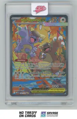 2025 Pokemon Mega Evolution Mega Kangaskhan ex #182/132 - Image 1