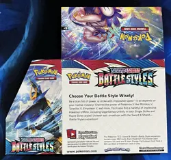 Pokemon EMPTY Booster Box Lot X6 Vivid Voltage Battle Styles Surging Stellar - Image 3