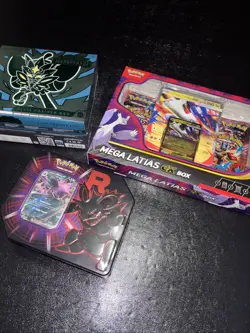 Pokemon Etb and Collection Box Lot (3) New Sealed !! - Image 1