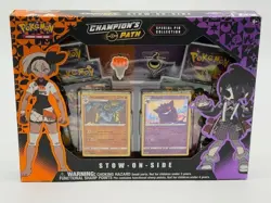 Pokemon TCG Champion's Path Stow-on-side Special Pin Collection Box - Image 1