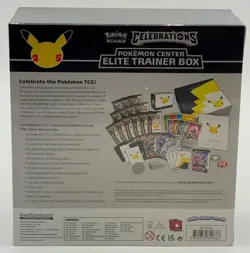 Pokemon TCG Celebrations Pokemon Center Exclusive Elite Trainer Box SEALED NEW - Image 5
