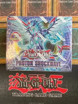 Yugioh Photon Shockwave 1st Edition Booster Box Factory Sealed Brand New - Image 1