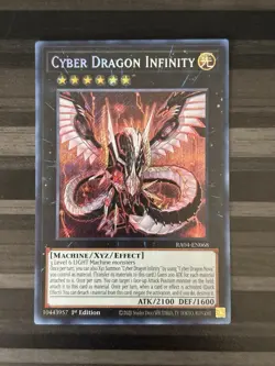 Yugioh | Cyber Dragon Infinity | RA04 | Secret Rare | 1st Edition | NM - Image 1