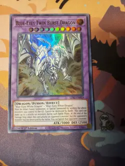 Blue-Eyes Twin Burst Dragon 1st Ultra LDS2-EN019 Yu-Gi-Oh - Image 1