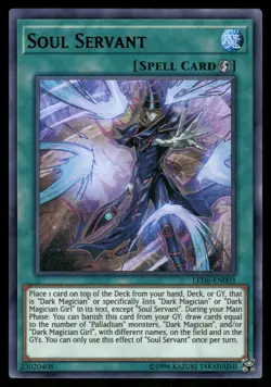 Yugioh! Soul Servant LED6-EN003 Ultra Rare - Image 1