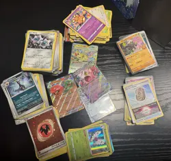 3 lbs Pokemon | 4 EX + Bulk Card Lot Commons Uncommon Rares Holo Reverse Holo - Image 2