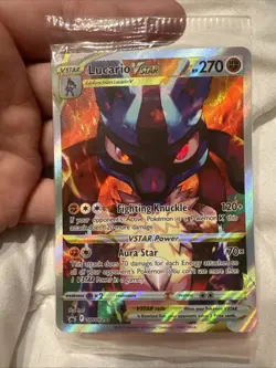 Lucario VSTAR #SWSH291 Sealed Sword & Shield Promo Card - Image 1
