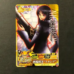 Y099 Nico Robin Strong World Japanese One Piece Berry Match Carddass Card - Image 1