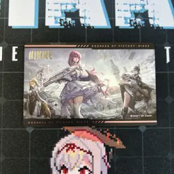NIKKE Goddess of Victory Metal Card Collection Vol. 1 SR Overzone 1 - Image 2