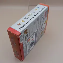 Pokemon Rumble 2009 Empty Box / Packaging & Inserts Only - NO CARDS - Vintage - Image 4