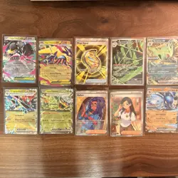 Pokemon TCG Lot of 10 Cards Ultra Rare EX Trainer Full Art - Image 1