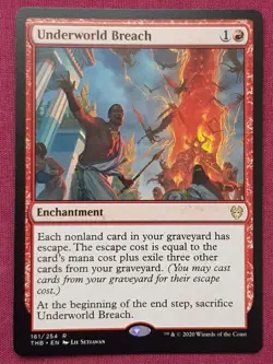 Magic The Gathering THEROS BEYOND DEATH UNDERWORLD BREACH red card MTG - Image 1