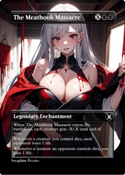 The Meathook Massacre - High Quality Altered Art Custom Cards - Image 1