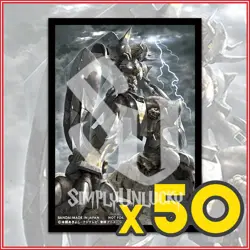 DIGIMON CARD GAME: BlackWargreymon Sinister Order 50 Card Sleeves OFFICIAL ?? - Image 1