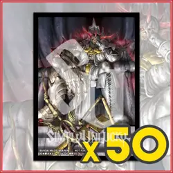 DIGIMON CARD GAME: DarknessBagramon Sinister Order 50 Card Sleeves OFFICIAL ?? - Image 1