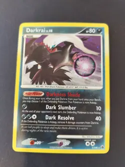 Pokemon Card: Darkrai REVERSE HOLO 3/100 D&P Majestic Dawn Set Rare! - Image 4