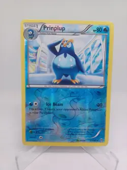 Prinplup Uncommon Reverse Holo XY - BREAKthrough 37/162 NM Pokemon TCG Card - Image 1