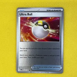 Ultra Ball 131/132 Common Reverse Holo Mega Evolution Pokemon Card NM - Image 1