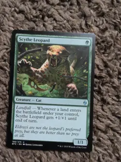 2015 MTG Scythe Leopard #188/274 Battle for Zendikar NM U Card - Image 1