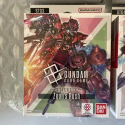 ENGLISH GUNDAM TCG CARD GAME STARTER DECK SET OF FOUR ST01 ST02 ST03 ST04 - Image 4
